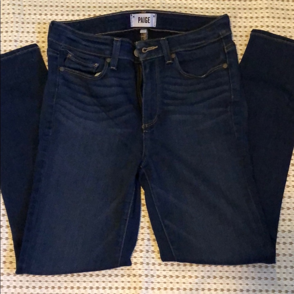 PAIGE Hoxton Crop Jeans in Oria